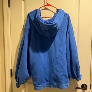 Free people oversized zip up